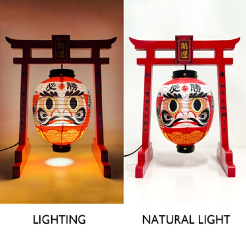 Paper Life - Japanese Torii Lantern - Handmade Mini Pendant Light for Table Decor & Gifts