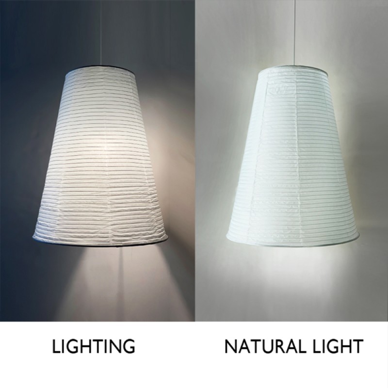 Tower White Paper Lantern paper shade view
