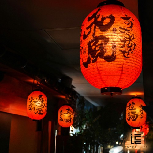 Ink-Calligraphy-Lantern