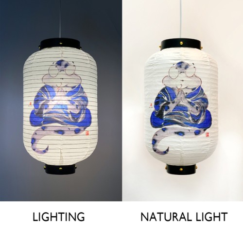 Paper Life - Hand-Drawn Paper Lanterns - Set of 4 - 7.9